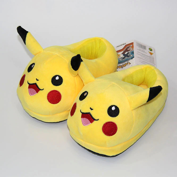 Pokemon Pikachu Slippers Plush - Pokemon Merchandise | Pokemon Store