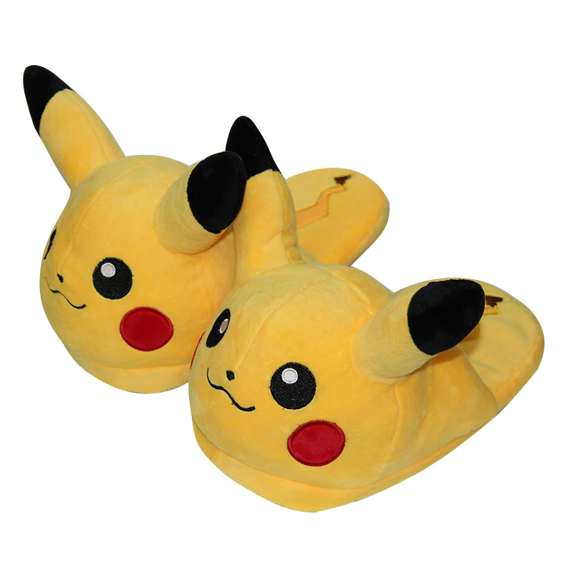 Pokemon Pikachu Slippers Plush (28cm) - Pokemon Merchandise | Pokemon Store